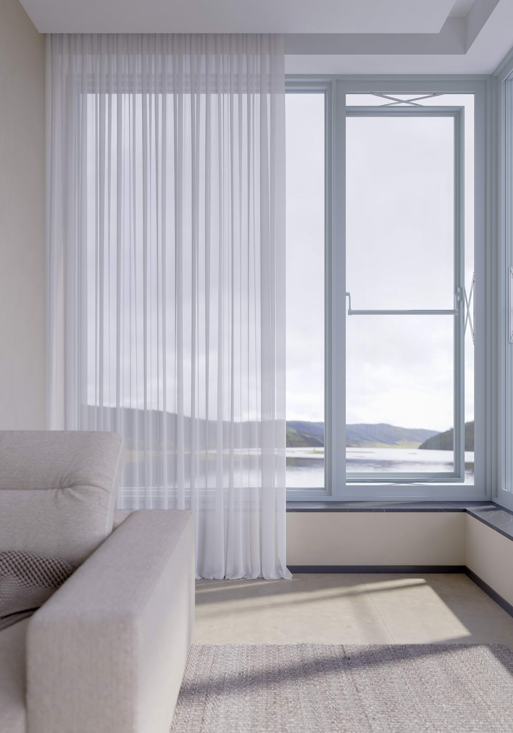 WA126平推窗-大平层