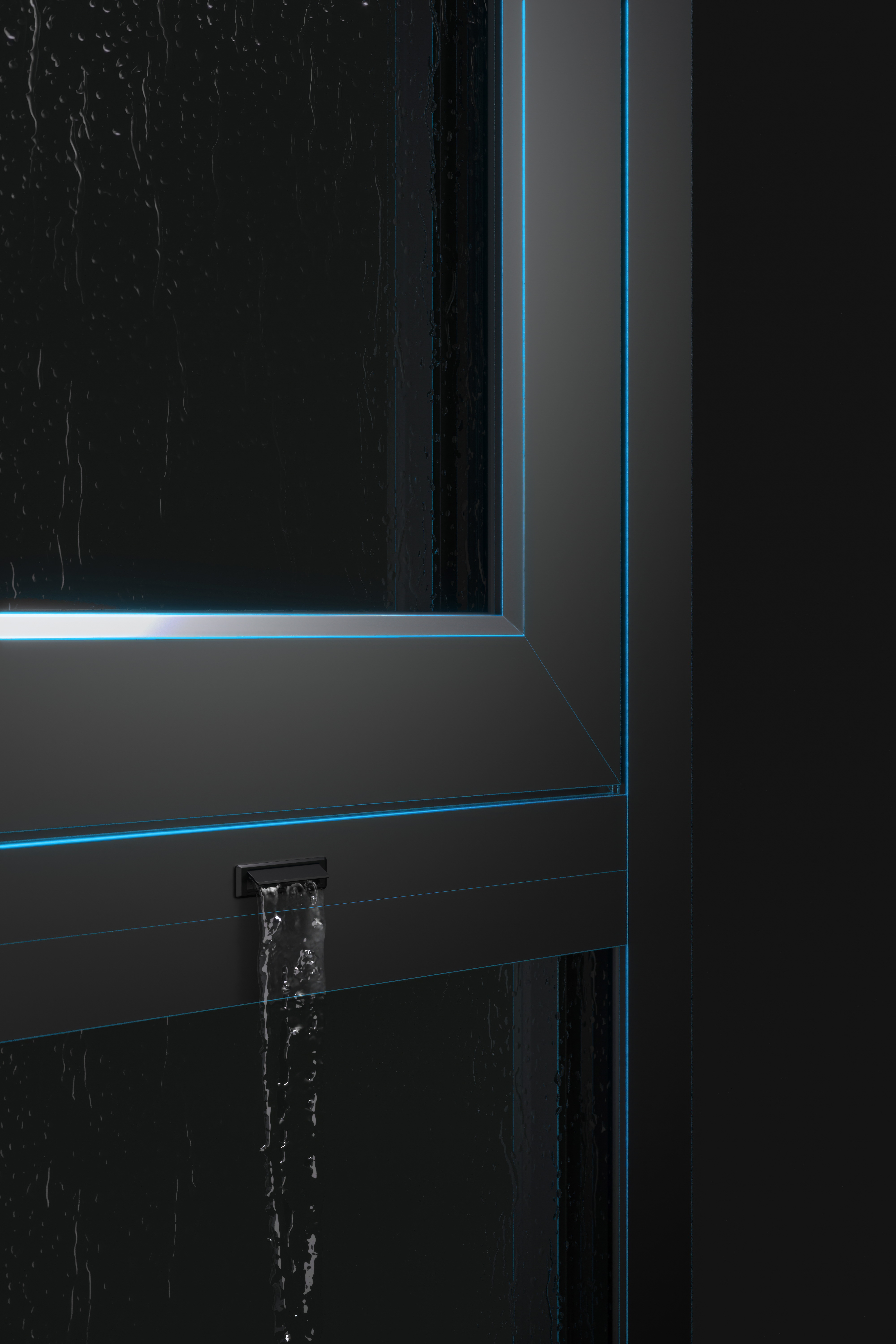 WOY125外开窗纱一体-排水